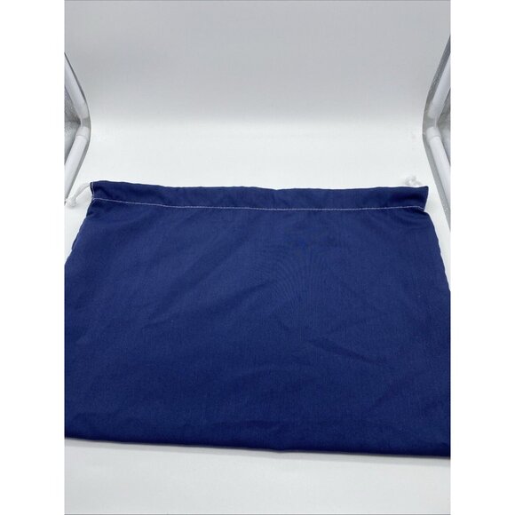Vineyard Vines Blue Reusable Dust Bag Travel Packable Drawstring Tote 14”x10” - Picture 4 of 4